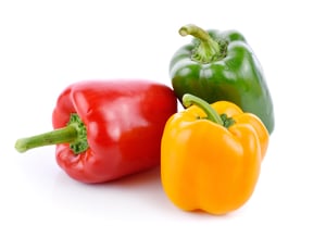 sweet and mild peppers
