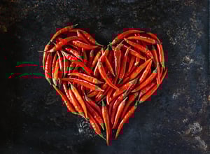improve heart health with peppers