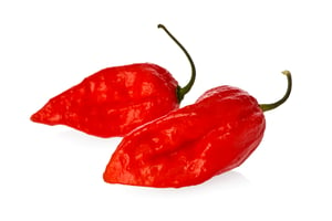 very hot peppers