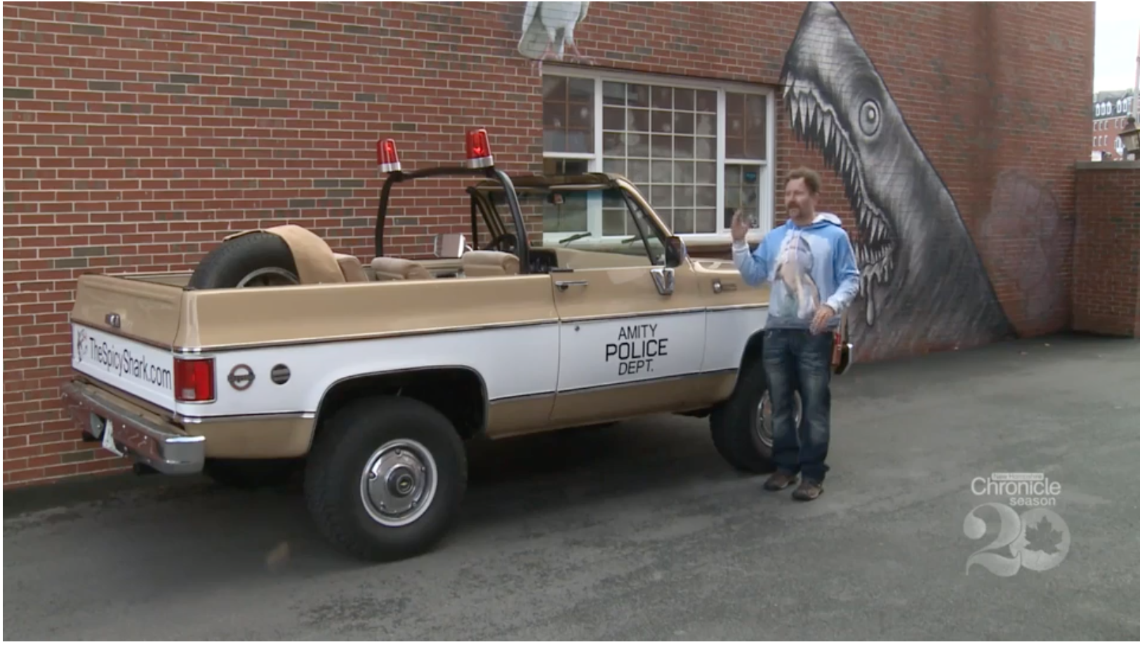 The spicy shark on new hampshire's chronicle