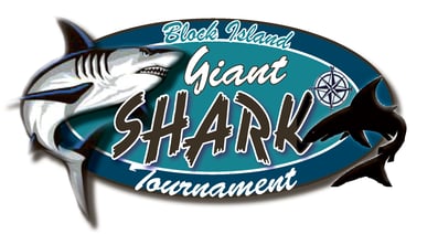 shark tourney logo block island